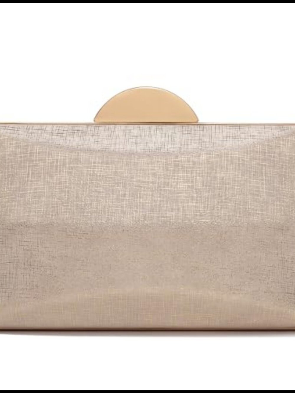 Hard Shell Clutch Evening Bag with Detachable Chain Strap